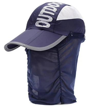 Gorra con Protección Facial