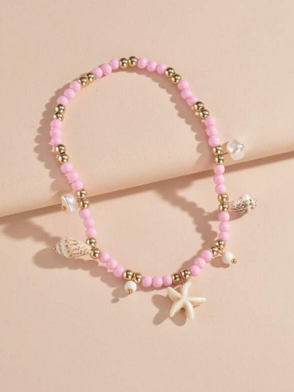 Tobillera con Encanto de Conchas