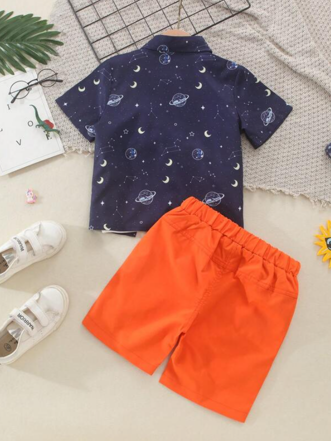 Conjunto Casual de 3 Piezas para Niño