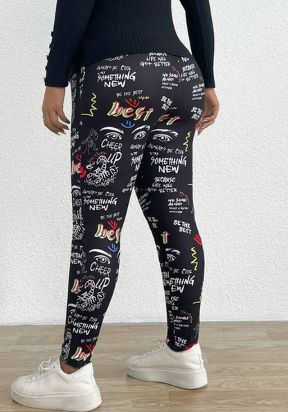 Leggings Maternales Estampados con Cintura Ajustable ✨