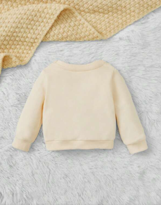 Sudadera Beige "Mama's Mini" Unisex
