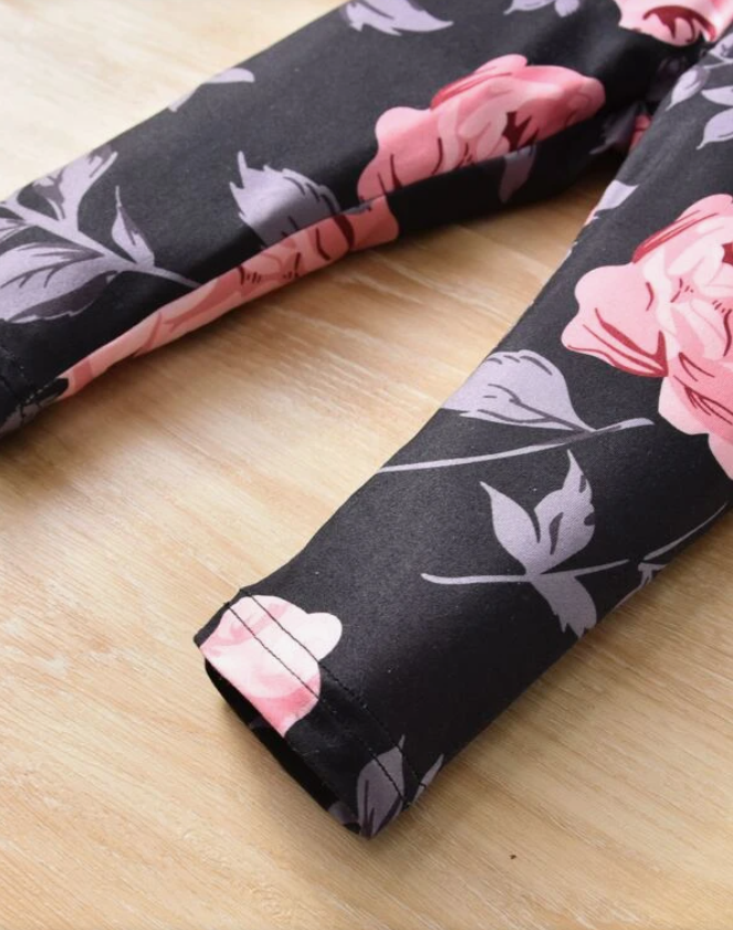 Conjunto de Camiseta y Leggings "Little Princess" para Chicas
