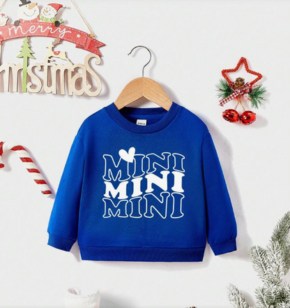 Sudadera Azul con Estampado 'MINI'