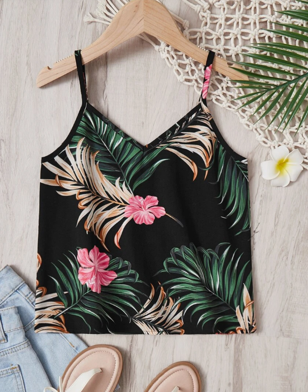🌴 Top Tropical Bohemio – Estilo Fresco y Veraniego