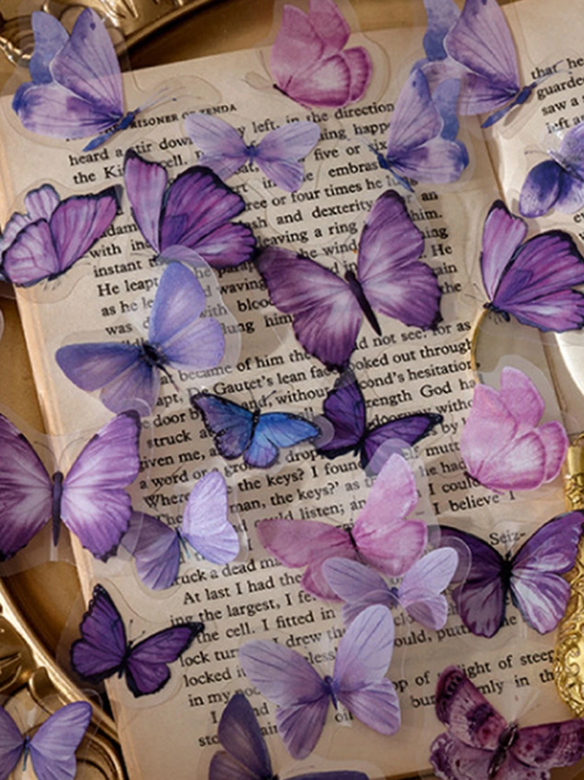 Set de Pegatinas de Mariposas Multicolor