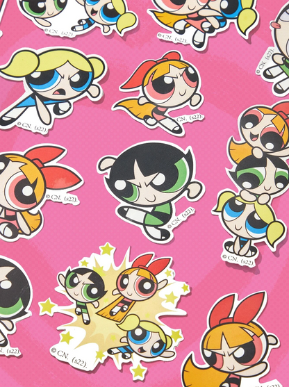 Pegatinas Las Chicas Superpoderosas - Multicolor (10 unidades al azar)