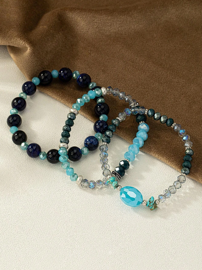 Pulseras de Cuentas de Vidrio