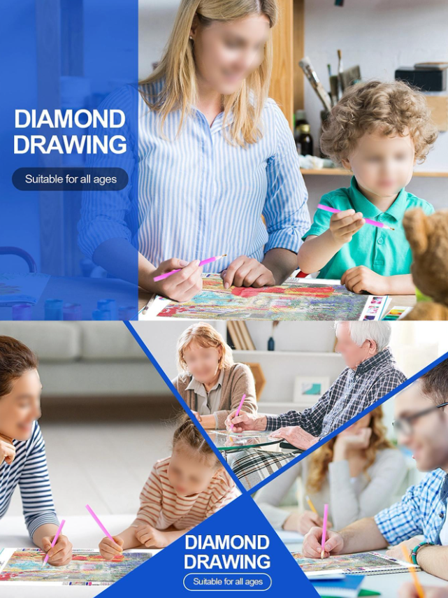 🎨✨ Kit de Pintura Diamante DIY – Sorpresa Creativa ✨🎭