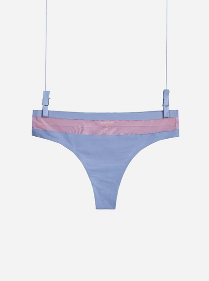 Tangas de Talle Bajo con Ribete en Contraste – Comodidad y Estilo 💙💜💚