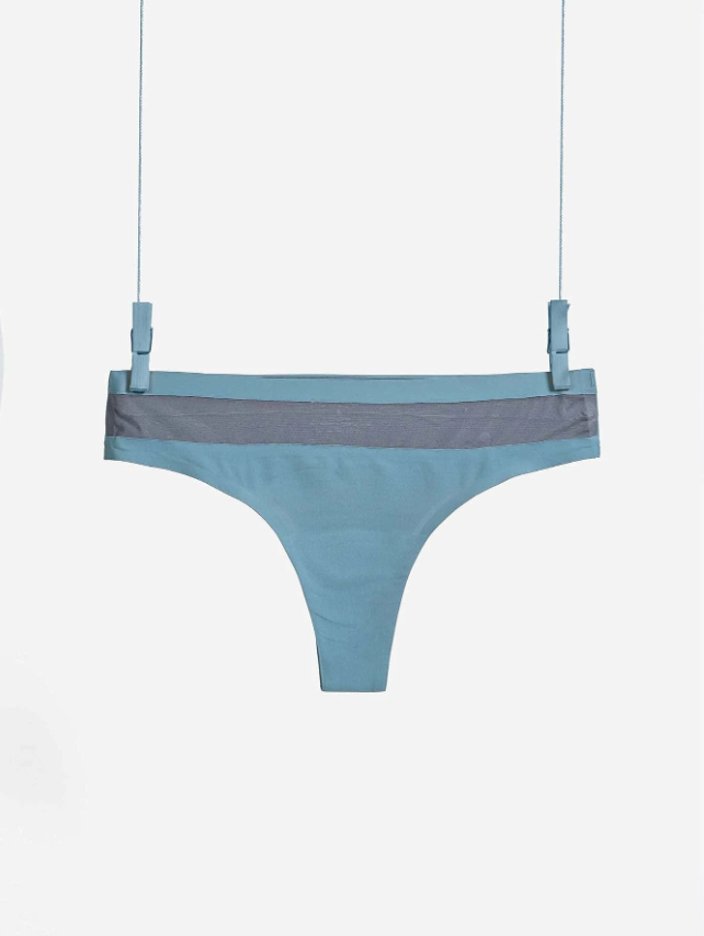 Tangas de Talle Bajo con Ribete en Contraste – Comodidad y Estilo 💙💜💚