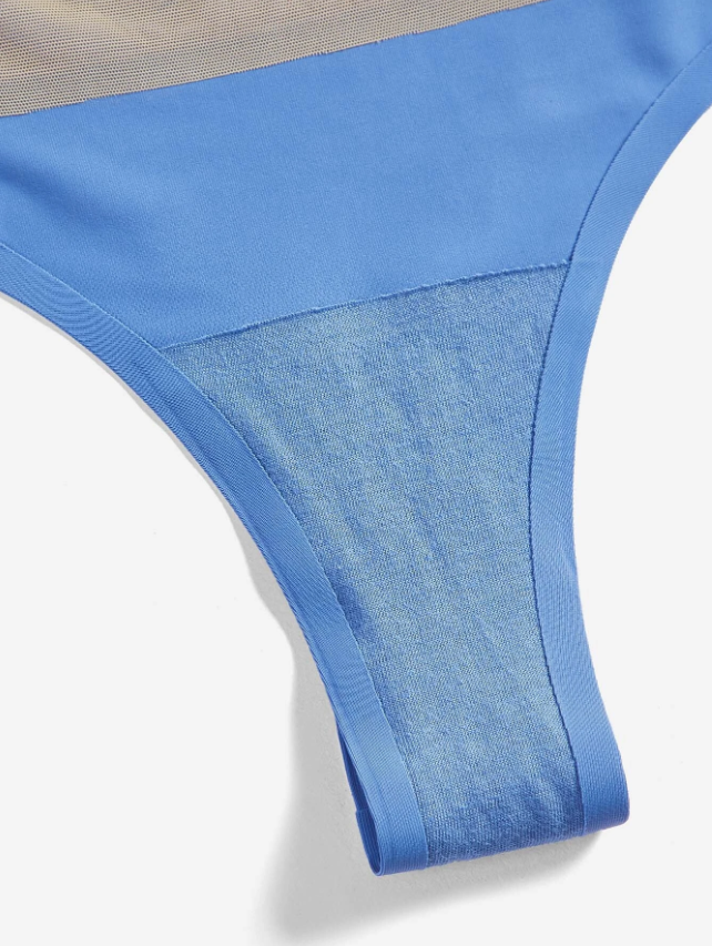 Tangas de Talle Bajo con Ribete en Contraste – Comodidad y Estilo 💙💜💚