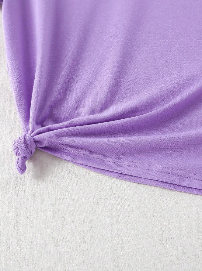 💜 Polera Morada "Cat Mom"