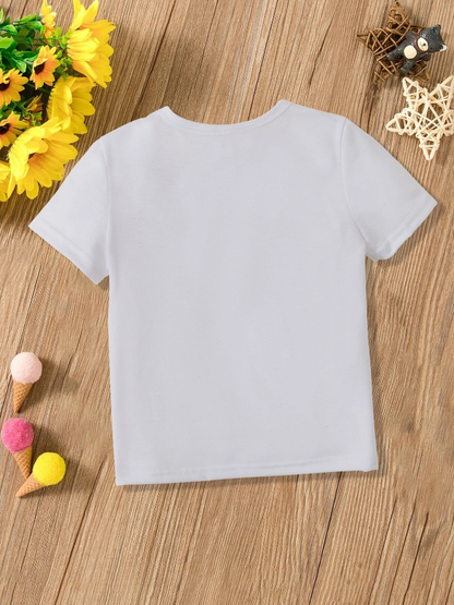 🐱 Polera Infantil Gatita con Lazo