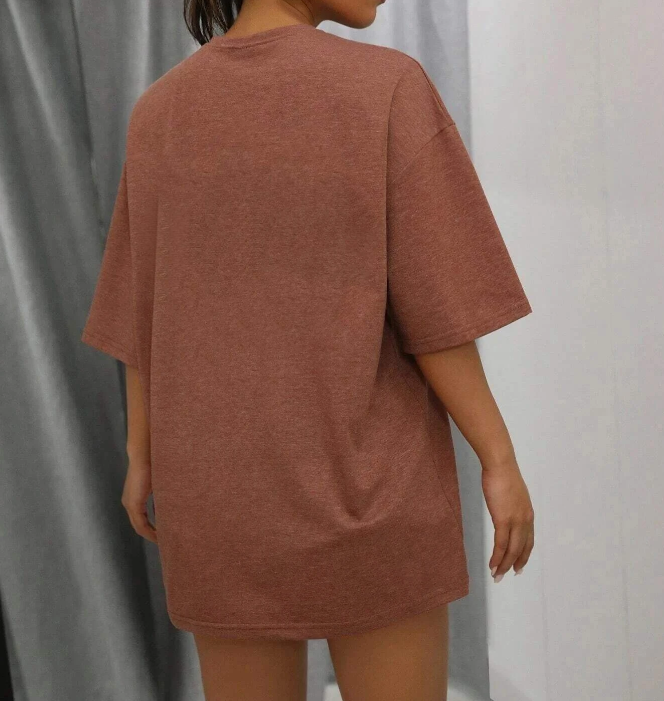 🧡 Polera Oversized "90’s" – Estilo Retro Casual