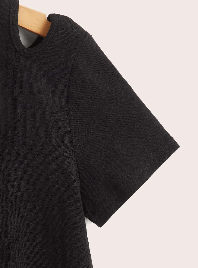 Top Infantil – Abertura en Hombros y Nudo Frontal