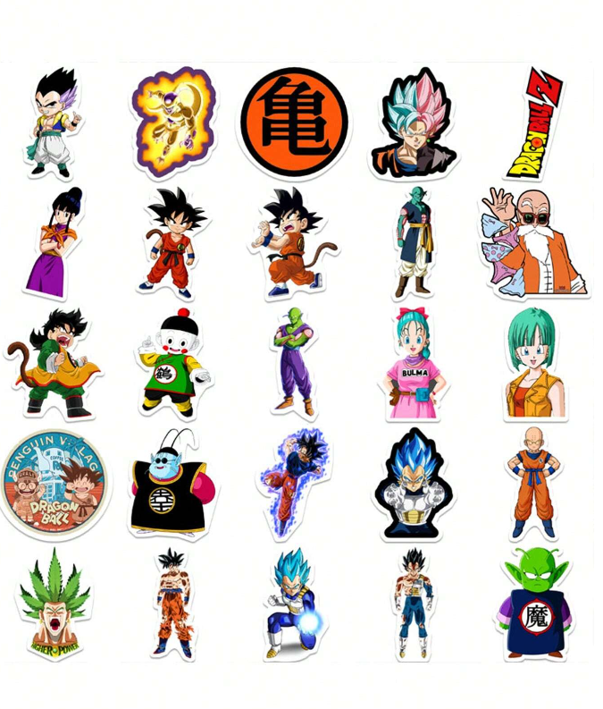🐉 Stickers Dragon Pack – Pack de 10 Unidades & Estilo Anime