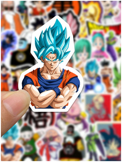 🐉 Stickers Dragon Pack – Pack de 10 Unidades & Estilo Anime