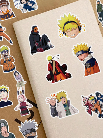 🎌 Stickers Animados – Pack de 10 Unidades & Estilo Decorativo
