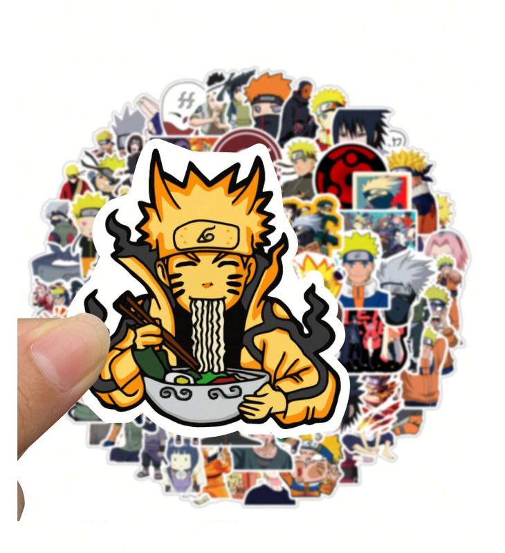 🎌 Stickers Animados – Pack de 10 Unidades & Estilo Decorativo