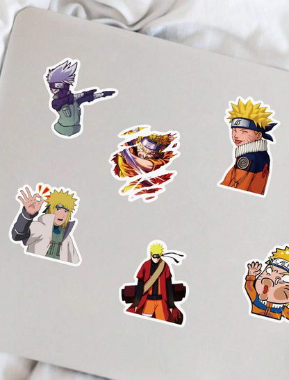 🎌 Stickers Animados – Pack de 10 Unidades & Estilo Decorativo