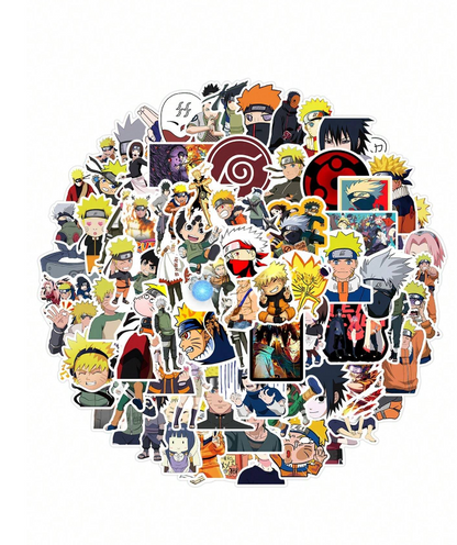 🎌 Stickers Animados – Pack de 10 Unidades & Estilo Decorativo