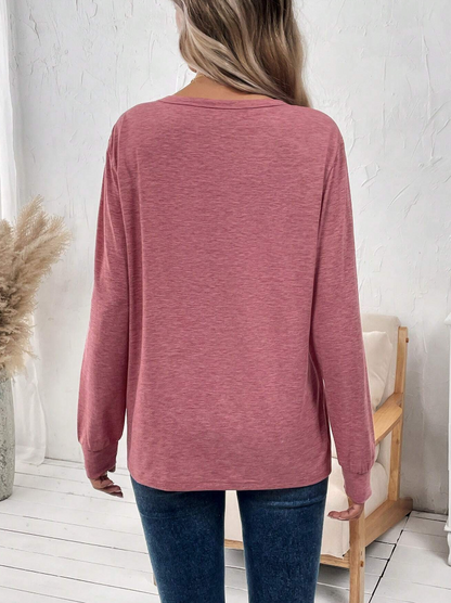 🌸 Camiseta de Mujer con Hombros Caídos