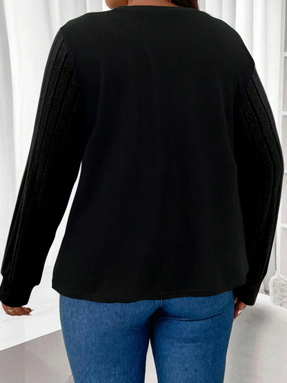 🖤 Camiseta de Mujer con Mangas Obispo