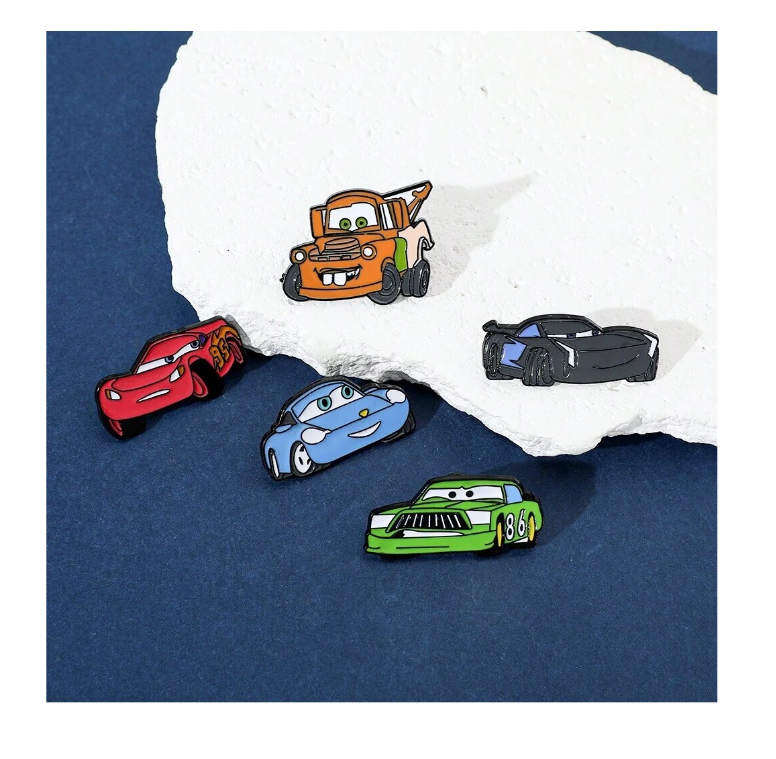 🚗 Broches Cars – Estilo Dulce & Diseño Coleccionable