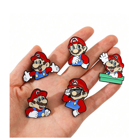 🎮 Broche Mario – Estilo Retro & Diseño Coleccionable