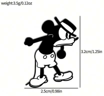 🎩 Broches Mickey Vintage – Estilo Dulce & Diseño Coleccionable