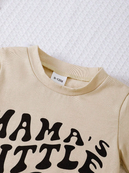 Conjunto Deportivo "Mama's Little Man" para Niños