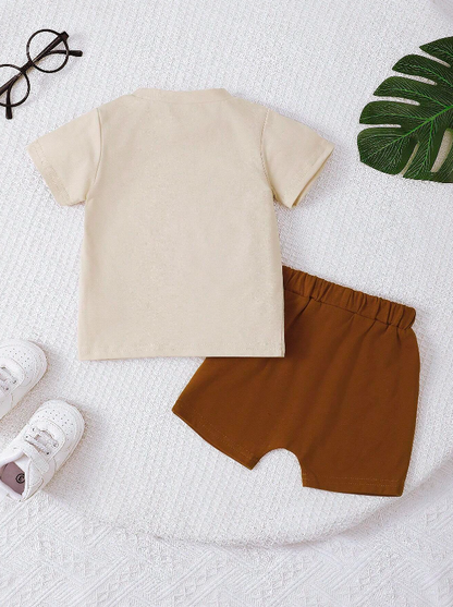 Conjunto Deportivo "Mama's Little Man" para Niños