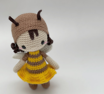 Muñeca Abejita Amigurumi – Hecha a mano 🐝