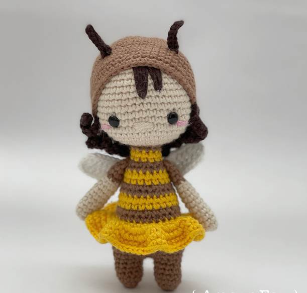 Muñeca Abejita Amigurumi – Hecha a mano 🐝