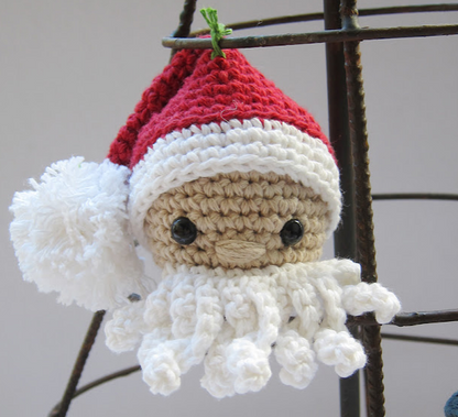 🎄 Pack Navideño Amigurumi – 3 Adornos Hechos a Mano
