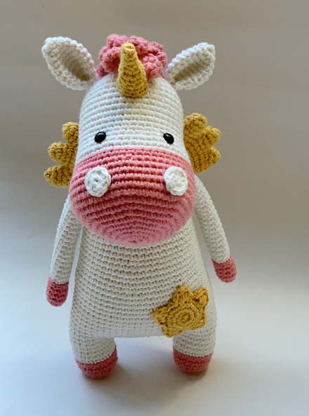 🦄 Unicornio Estrella – Amigurumi Fantástico Hecho a Mano