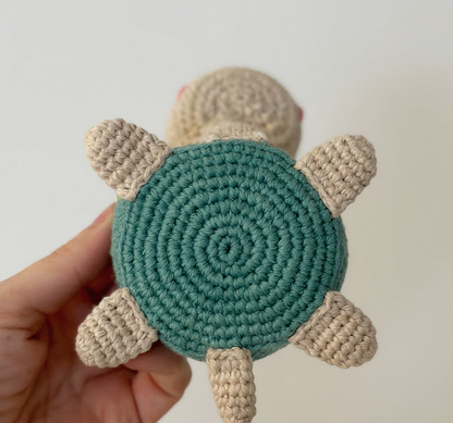 🐢✨ Tortuguita Joyero – Amigurumi Funcional Hecho a Mano