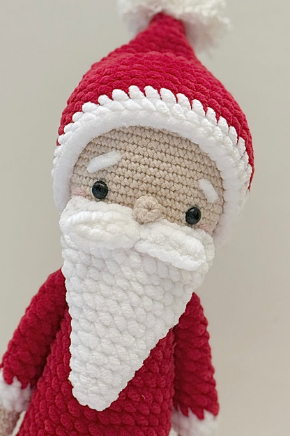 🎅✨ Santa Claus de Navidad – Amigurumi Hecho a Mano