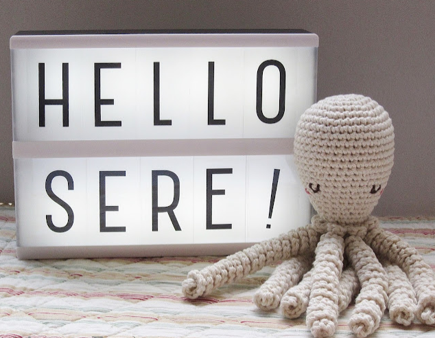 🐙✨ Pulpo Minimalista – Amigurumi Hecho a Mano