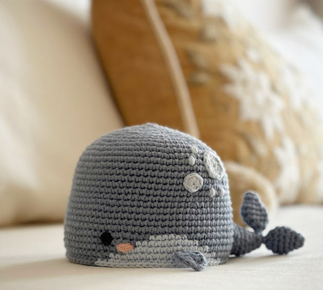 🐋 Ballena Azul – Amigurumi Oceánico