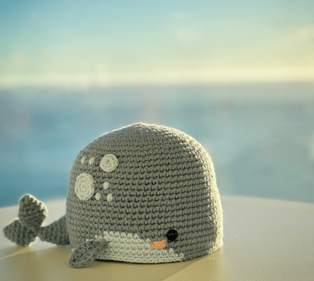 🐋 Ballena Azul – Amigurumi Oceánico