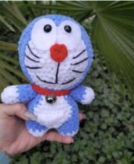 🤖 Doraemon – Amigurumi Hecho a Mano