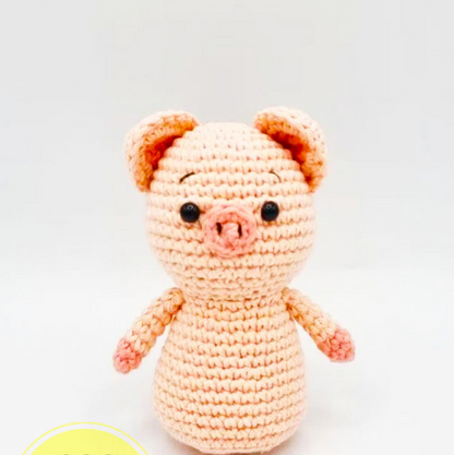 🐷 Cerdito Rosa – Amigurumi Hecho a Mano