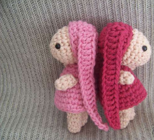 🌸 Atashi (Chobits) – Amigurumi Hecho a Mano
