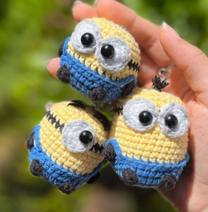 💛🔵 Pack Minions – Amigurumis Hechos a Mano