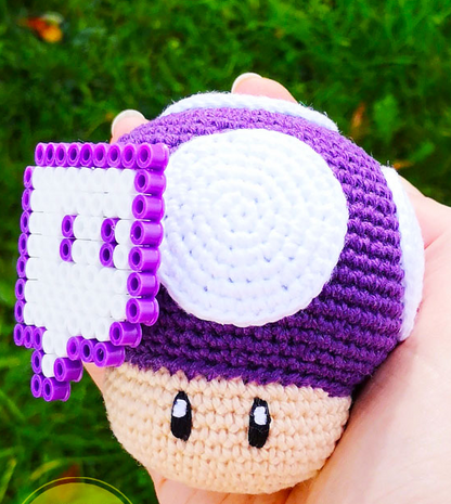 🍄 Hongo Super Mario – Amigurumi Hecho a Mano