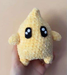 🌟💙 Lumalee + 💛 Luma – Amigurumis Hechos a Mano (Pack)
