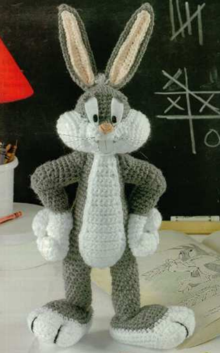 🥕 Bugs Bunny – Amigurumi Personaje Hecho a Mano
