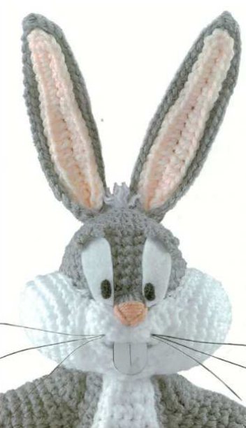 🥕 Bugs Bunny – Amigurumi Personaje Hecho a Mano
