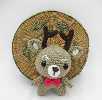 🦌 Amigurumi Ciervo Zoopeque – Hecho a Mano